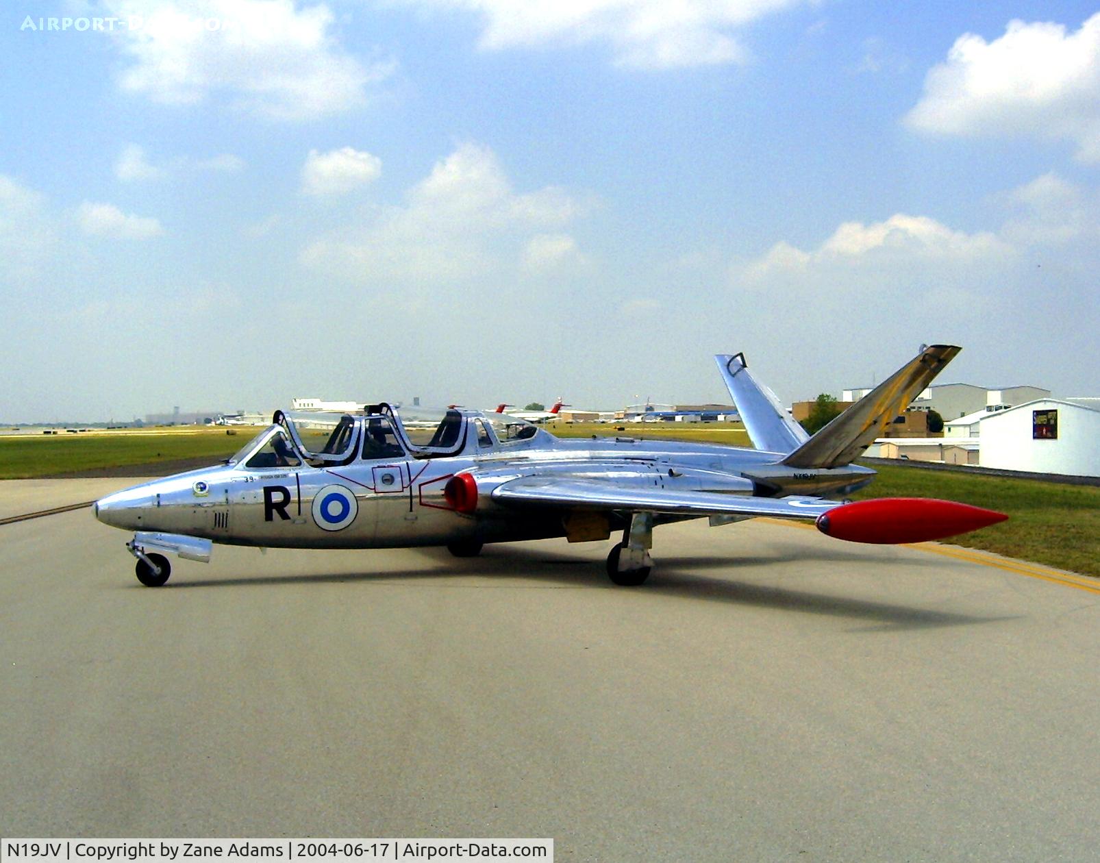 N19JV, 1962 Fouga (Valmet) CM-170R Magister C/N FM-39, At Vintage Flying Museum - Cowtown Warbird Roundup 2004