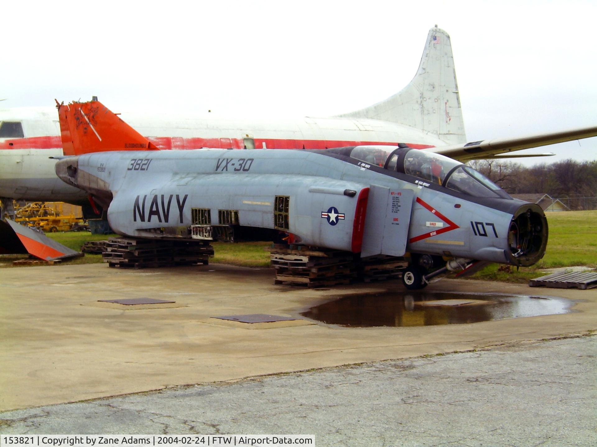 153821, McDonnell QF-4S Phantom II C/N 2135, Scooby as she arrived in Ft. Worth