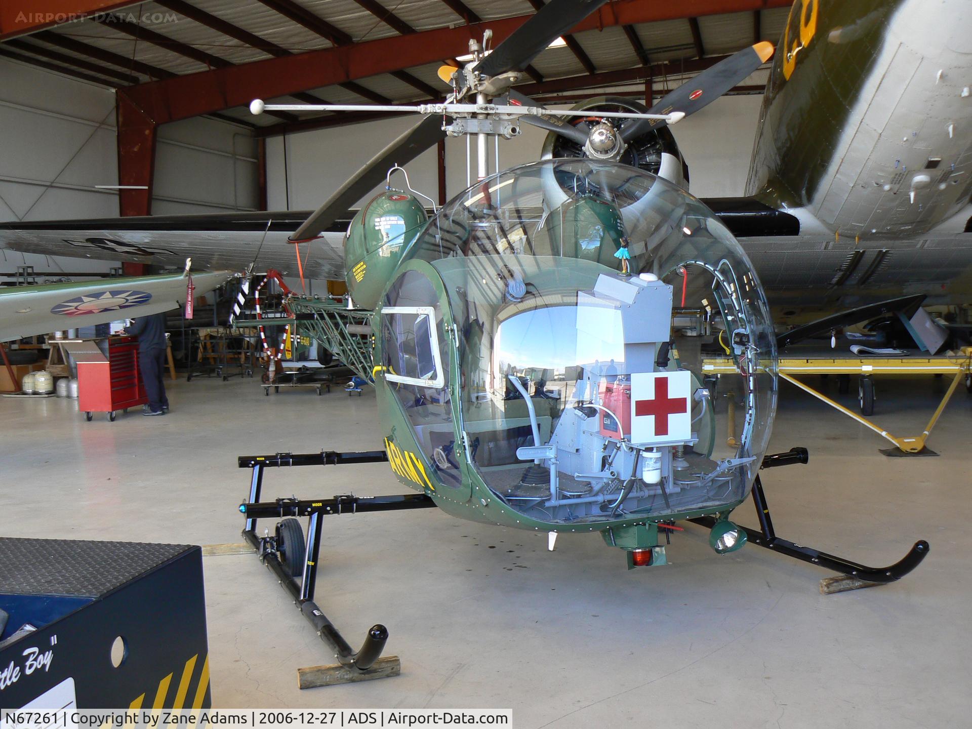 N67261, 1965 Bell TH-13T Sioux Sioux C/N 3473 (65-8040), At Cavanaugh Flight Museum
