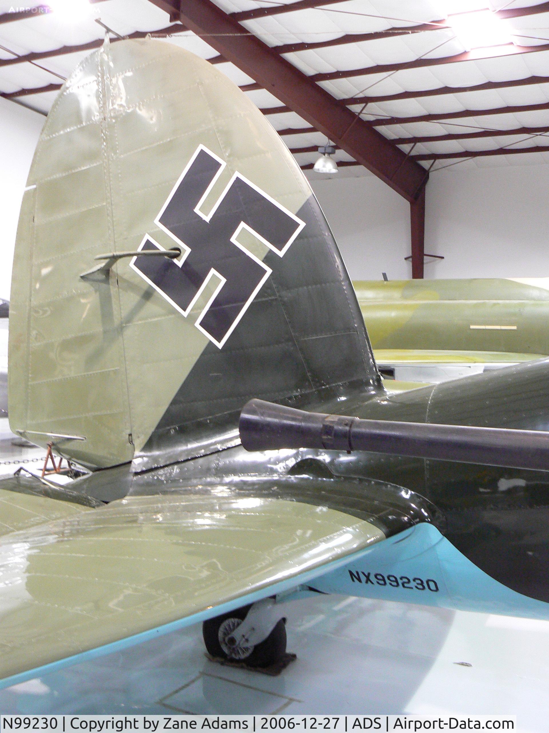 N99230, Heinkel He-111 C/N B2-1-27, At Cavanaugh Flight Museum