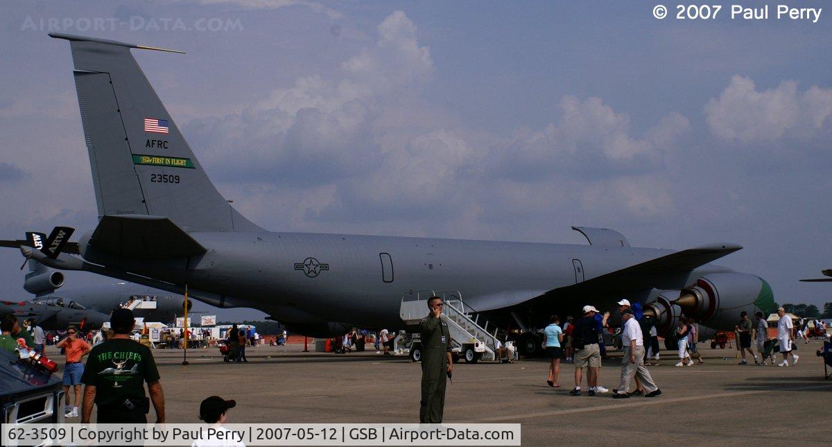 62-3509, 1962 Boeing KC-135R Stratotanker C/N 18492, Resident gas-passer