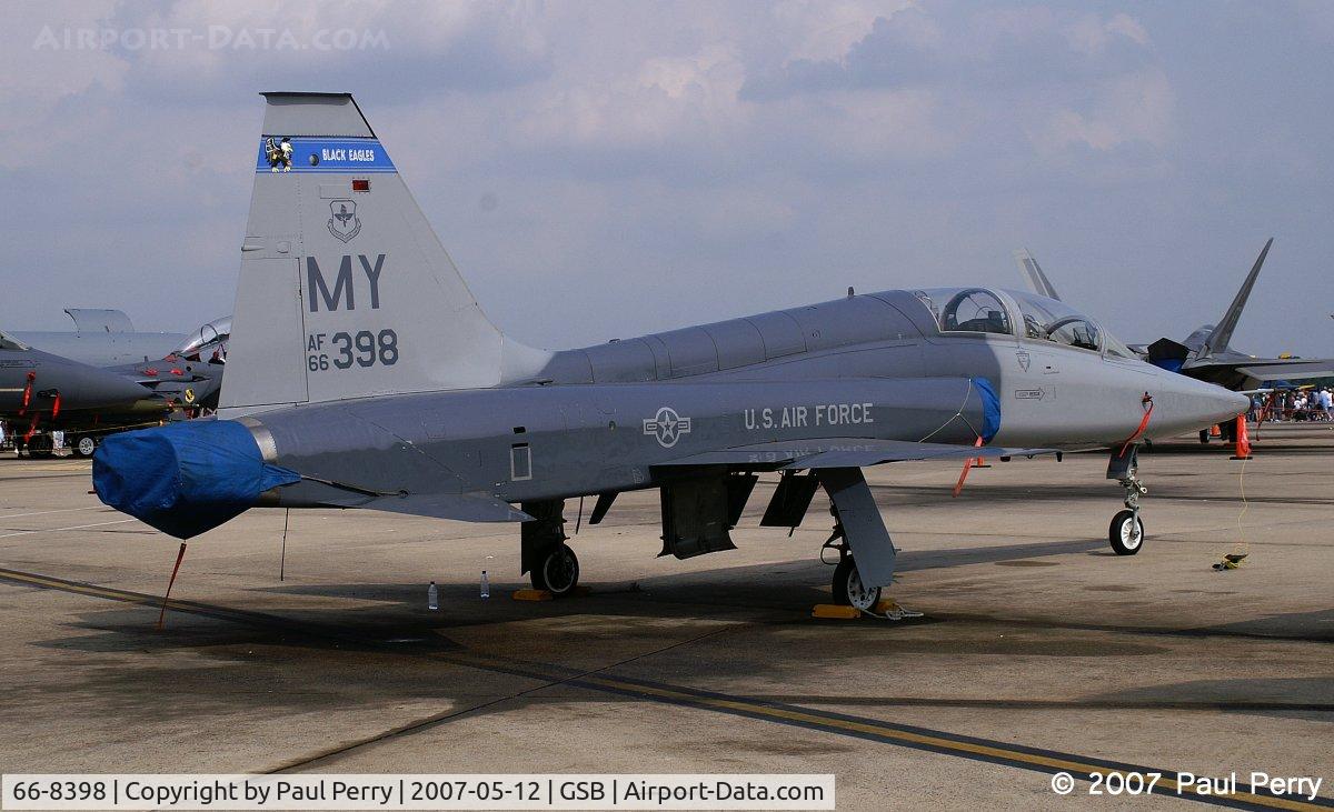 66-8398, 1966 Northrop T-38A Talon C/N N.5954, Her colors were made for a day like this