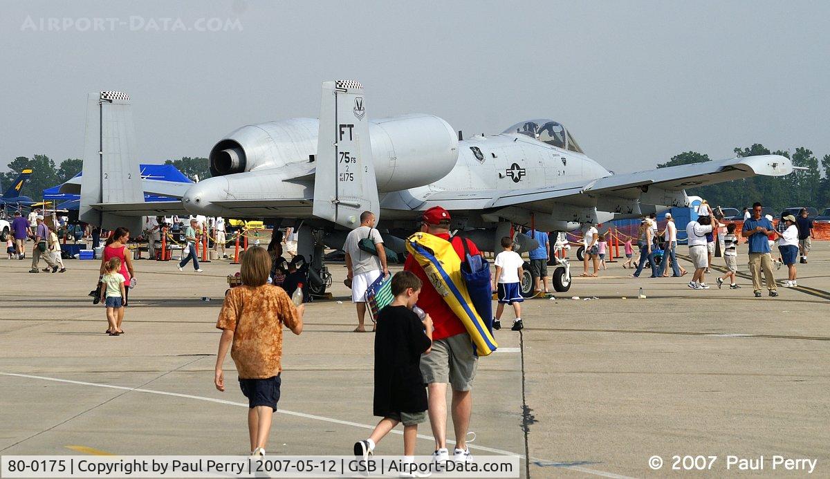 80-0175, 1980 Fairchild Republic A-10C Thunderbolt II C/N A10-0525, There was a day when the Hogs practically headlined here...