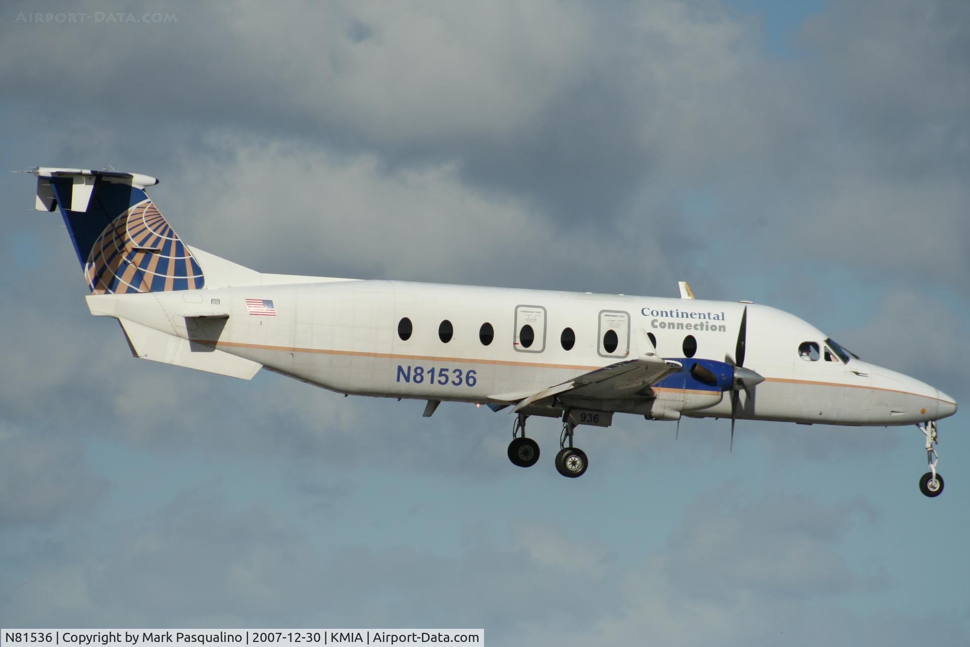 N81536, 1995 Beech 1900D C/N UE-152, Beech 1900D