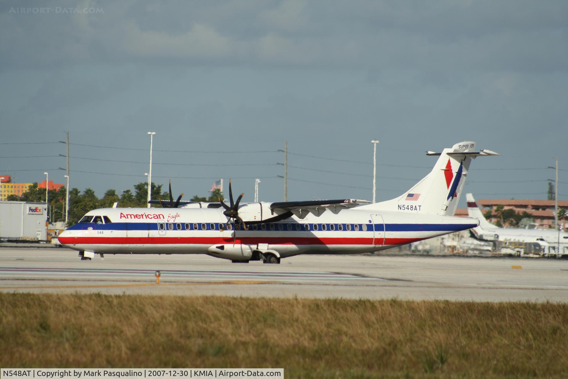 N548AT, 1998 ATR 72-212A C/N 548, ATR 72-212A