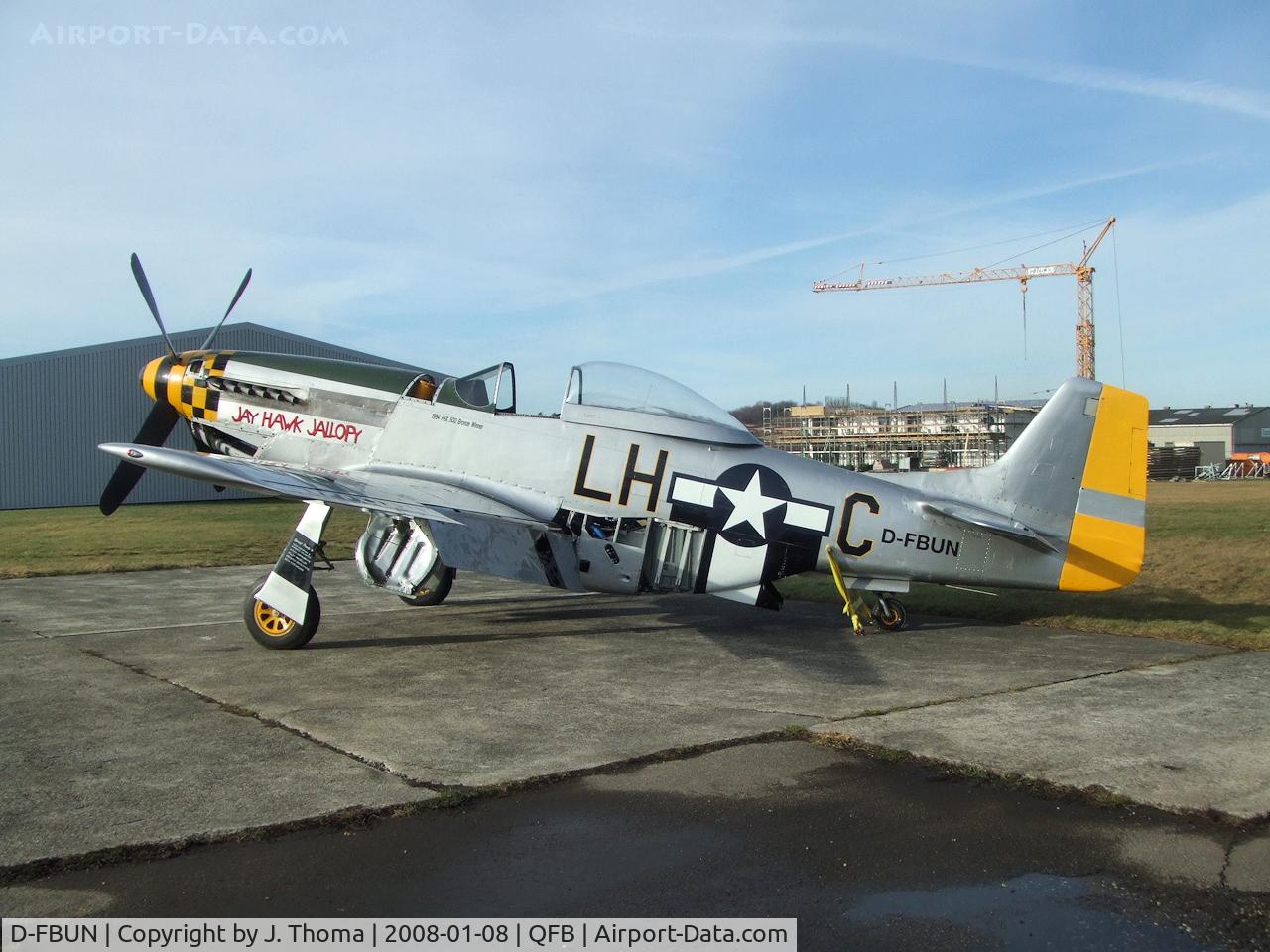 D-FBUN, 1944 North American P-51D Mustang C/N 122-39270, North American P-51D Mustang