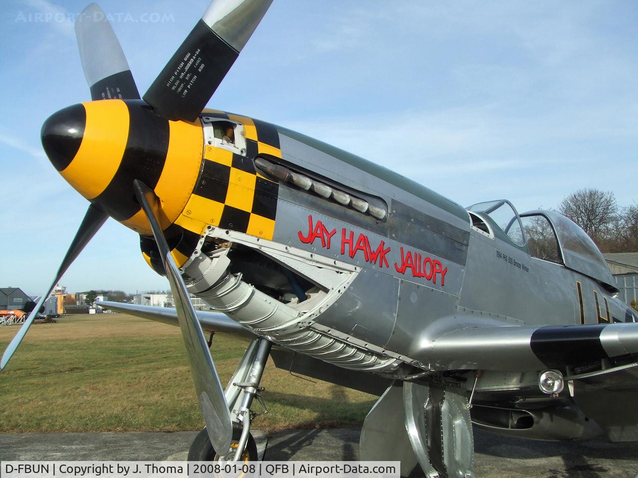 D-FBUN, 1944 North American P-51D Mustang C/N 122-39270, North American P-51D Mustang