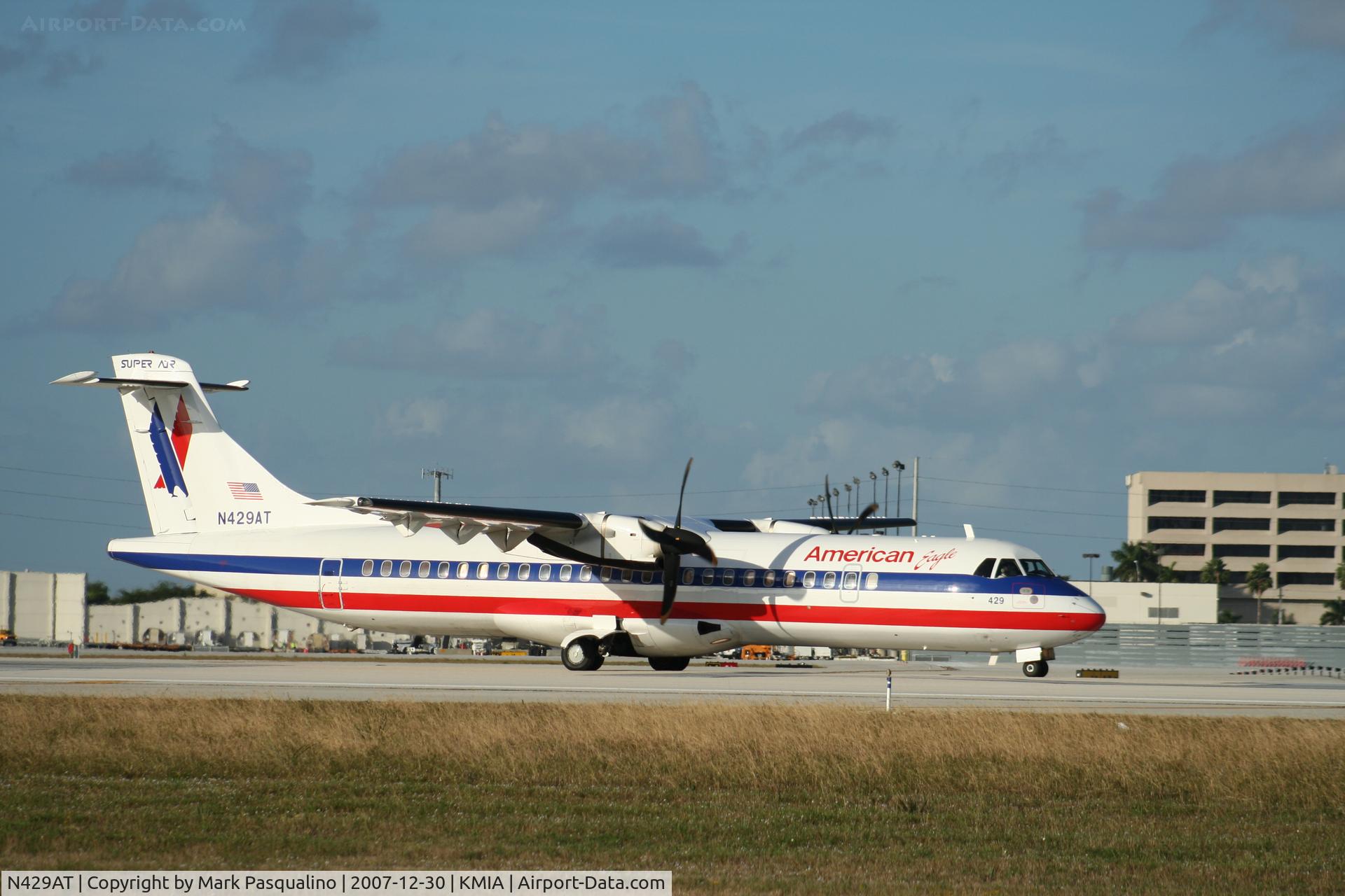 N429AT, 1994 ATR 72-212 C/N 429, ATR-72-212