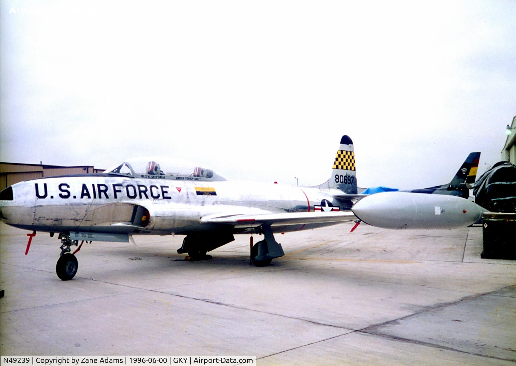 N49239, 1958 Lockheed T-33A C/N 58-697, At Arlington Municipal