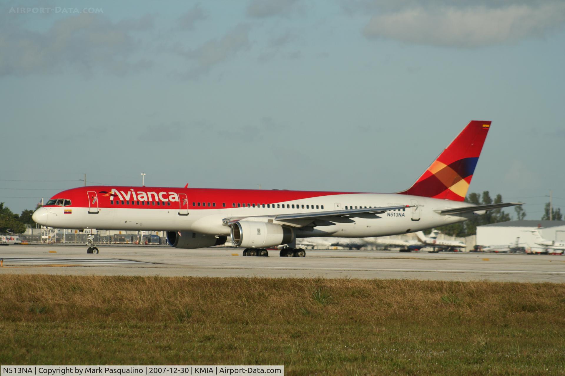 N513NA, 1987 Boeing 757-2T7 C/N 23895, Boeing 757-200
