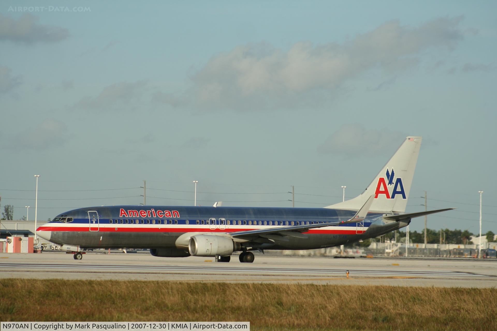 N970AN, 2001 Boeing 737-823 C/N 30096, Boeing 737-800