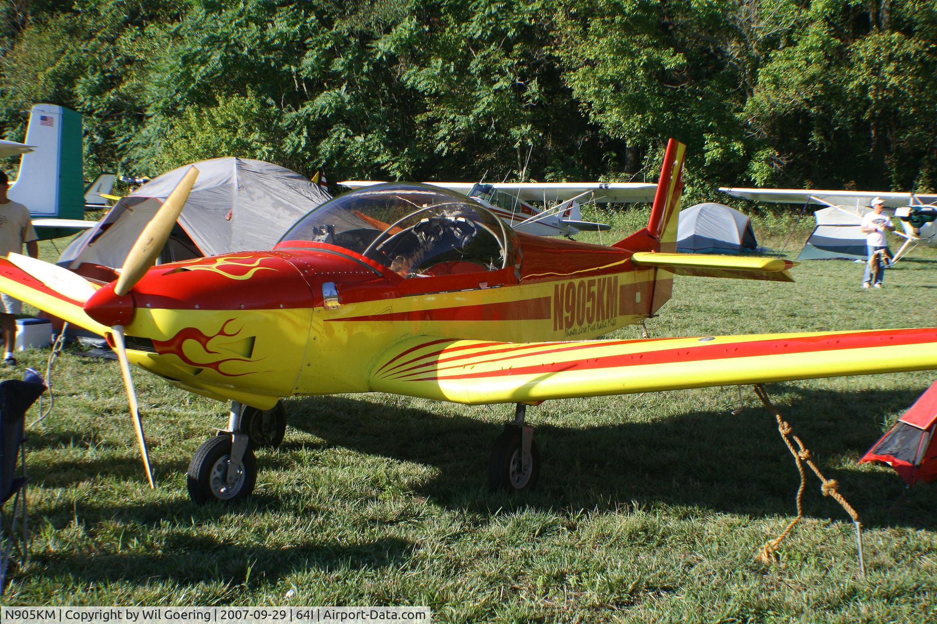 N905KM, 2004 Zenair CH-601 HD Zodiac C/N 6-3795, 2007 Fly-in at Lee Bottom