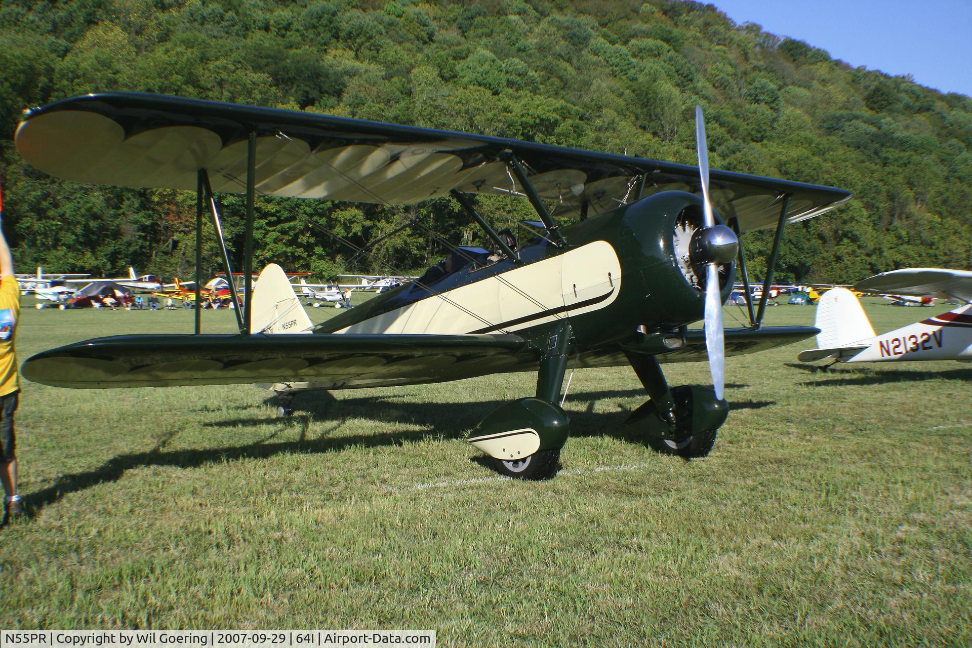 N55PR, 1952 Boeing E75N1 C/N 75-8788, 2007 Lee Bottom Fly-in