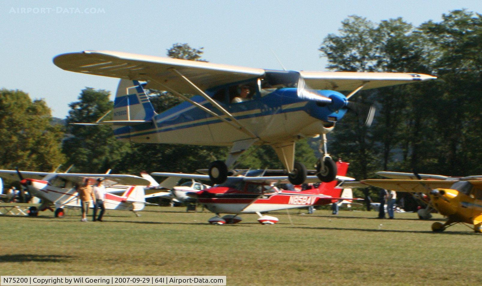 N75200, 1976 Piper PA-28-151 C/N 28-7615268, 2007 Lee Bottom Fly-in