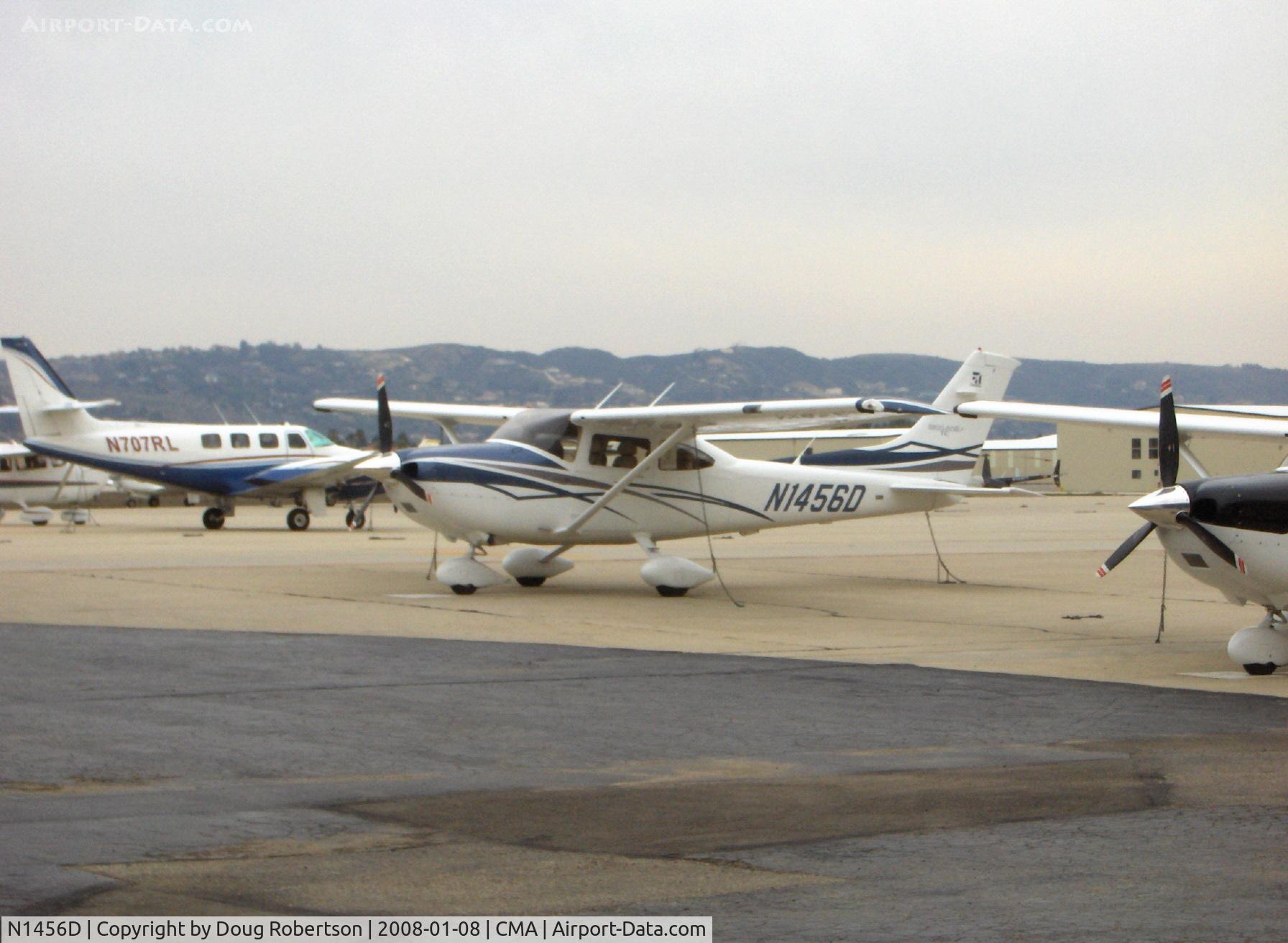 N1456D, 2007 Cessna T182T Turbo Skylane C/N T18208780, 2007 Cessna T182T TURBO SKYLANE, Lycoming TIO-540-AK1A 310 Hp