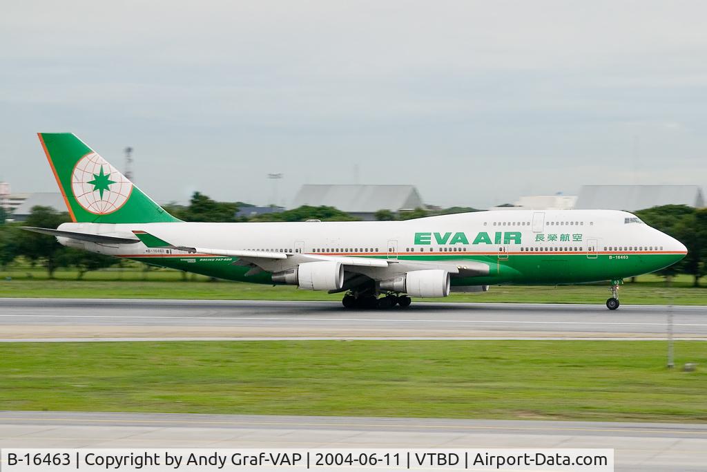 B-16463, 1993 Boeing 747-45E SCD F C/N 27174, Eva Air 747-400