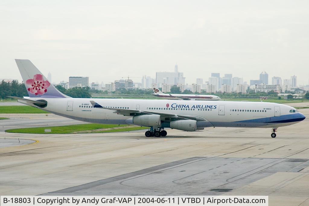 B-18803, 2001 Airbus A340-313 C/N 411, China Airlines A340-300