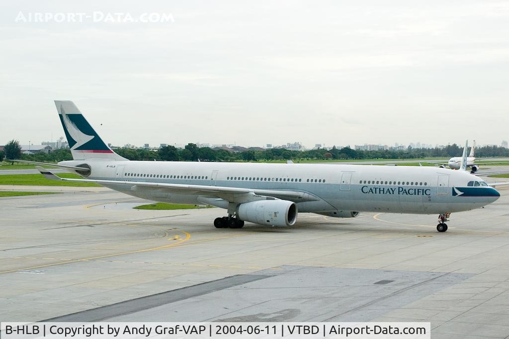 B-HLB, 1995 Airbus A330-342 C/N 083, Cathay Pacific A330-300