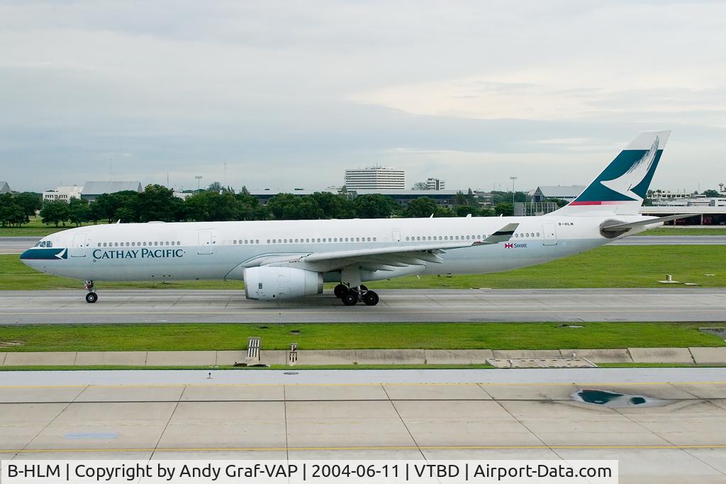 B-HLM, 2001 Airbus A330-343 C/N 386, Cathay Pacific A330-300