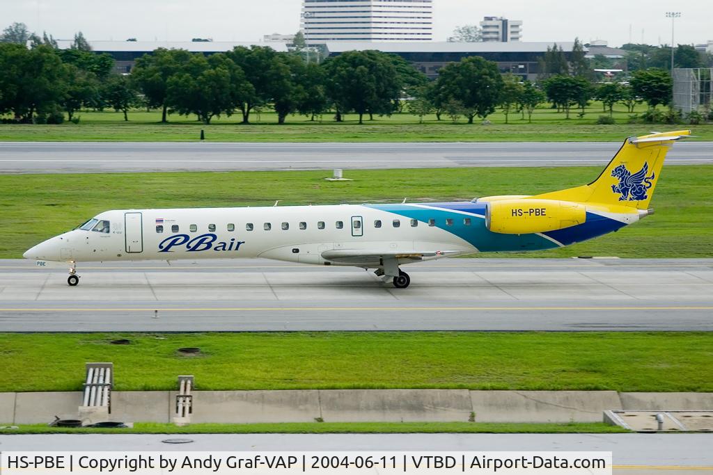HS-PBE, 2002 Embraer ERJ-145LR (EMB-145LR) C/N 145597, PB Air EMB145
