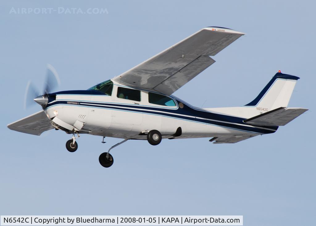 N6542C, 1980 Cessna T210N Turbo Centurion C/N 21063913, Approach to 17L