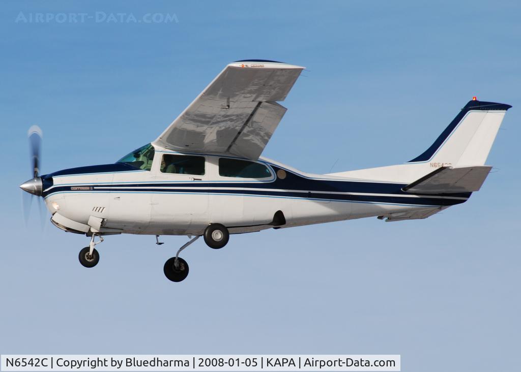N6542C, 1980 Cessna T210N Turbo Centurion C/N 21063913, Approach to 17L