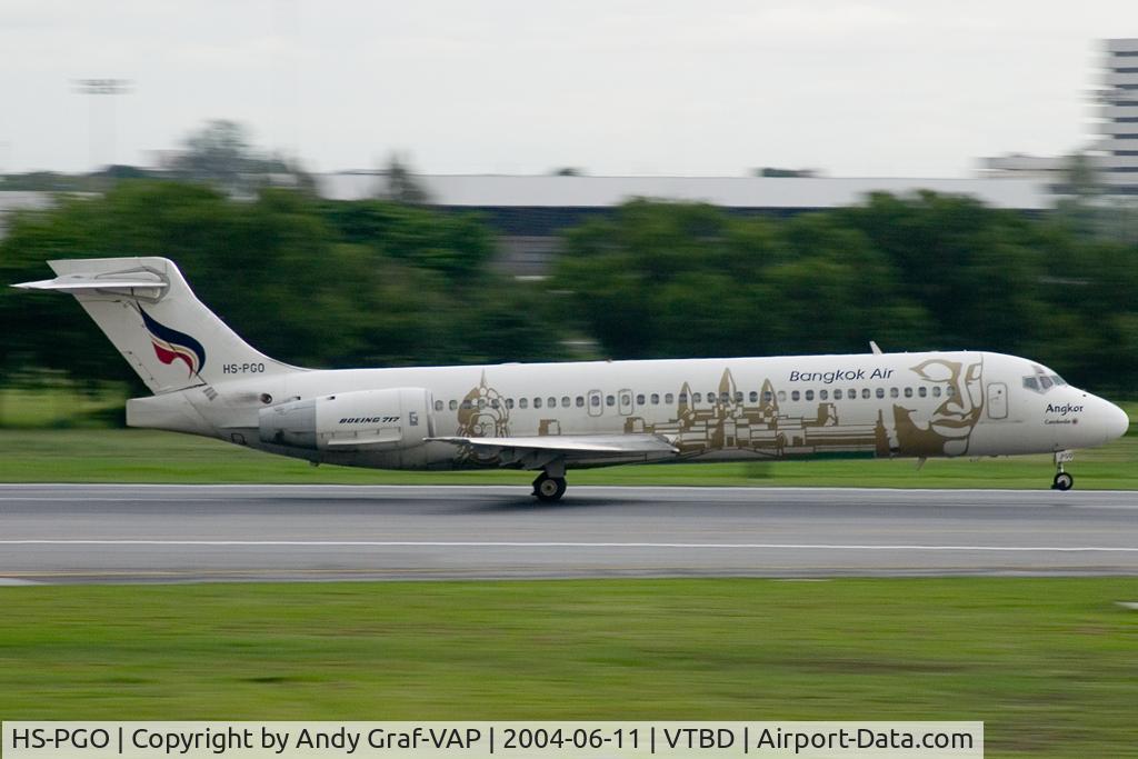 HS-PGO, 2001 Boeing 717-23S C/N 55067, Bangkok Air 717-100