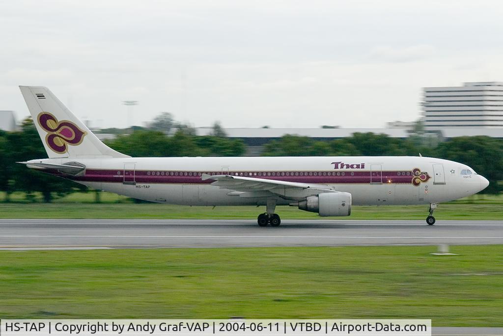 HS-TAP, 1992 Airbus A300B4-622R C/N 635, Thai International A300-600