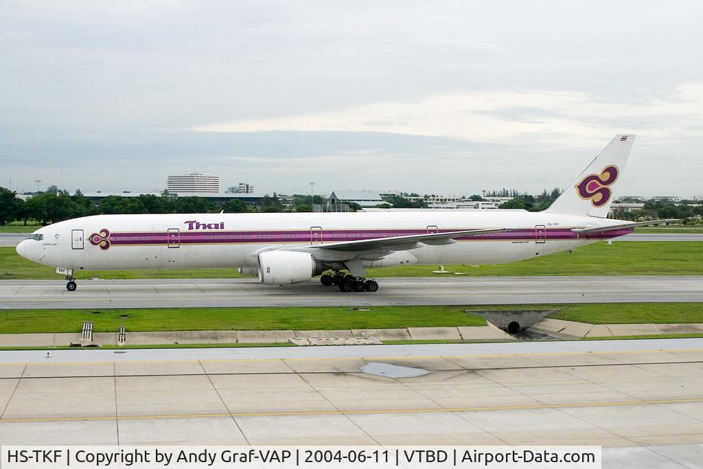 HS-TKF, 2000 Boeing 777-3D7 C/N 29214, Thai International 777-300