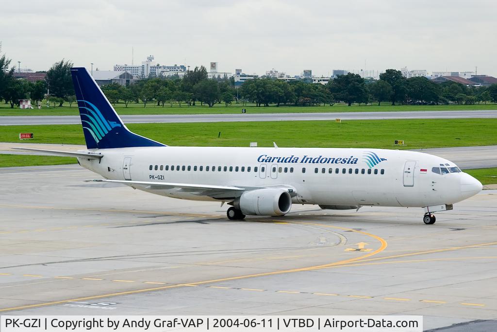 PK-GZI, 1998 Boeing 737-4M0 C/N 29204, Garuda 737-400