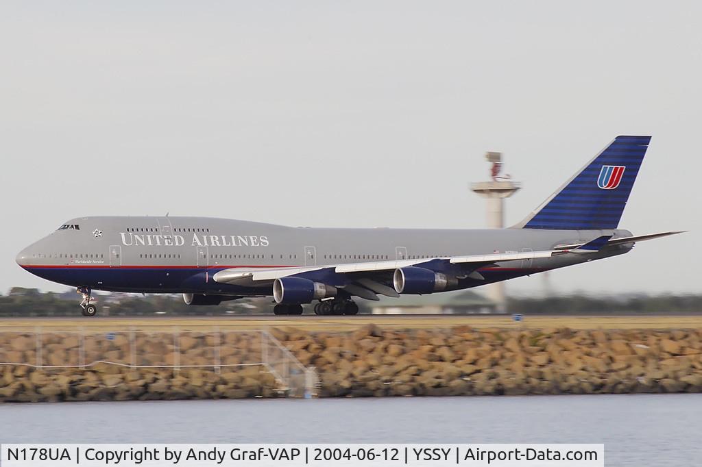 N178UA, 1990 Boeing 747-422 C/N 24385, United Airlines 747-400