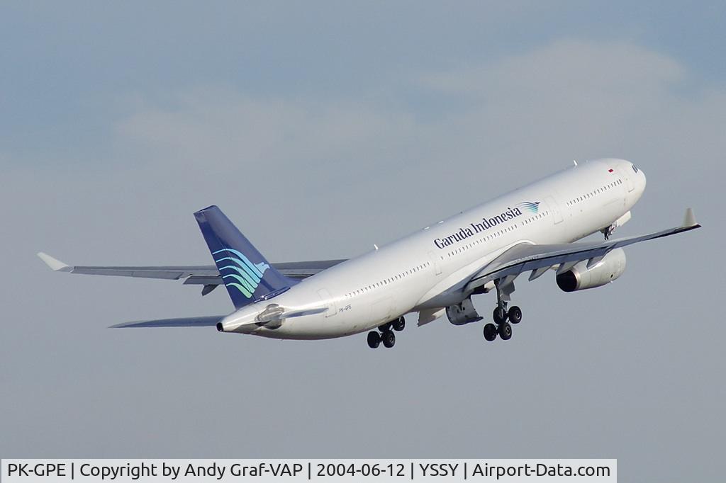 PK-GPE, 1997 Airbus A330-341 C/N 148, Garuda A330-300