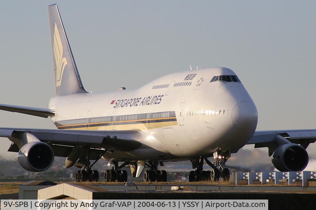 9V-SPB, 1994 Boeing 747-412 C/N 26551, Singapore Airlines 747-400