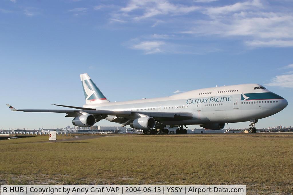 B-HUB, 1992 Boeing 747-467 C/N 25873, Cathay Pacific 747-400