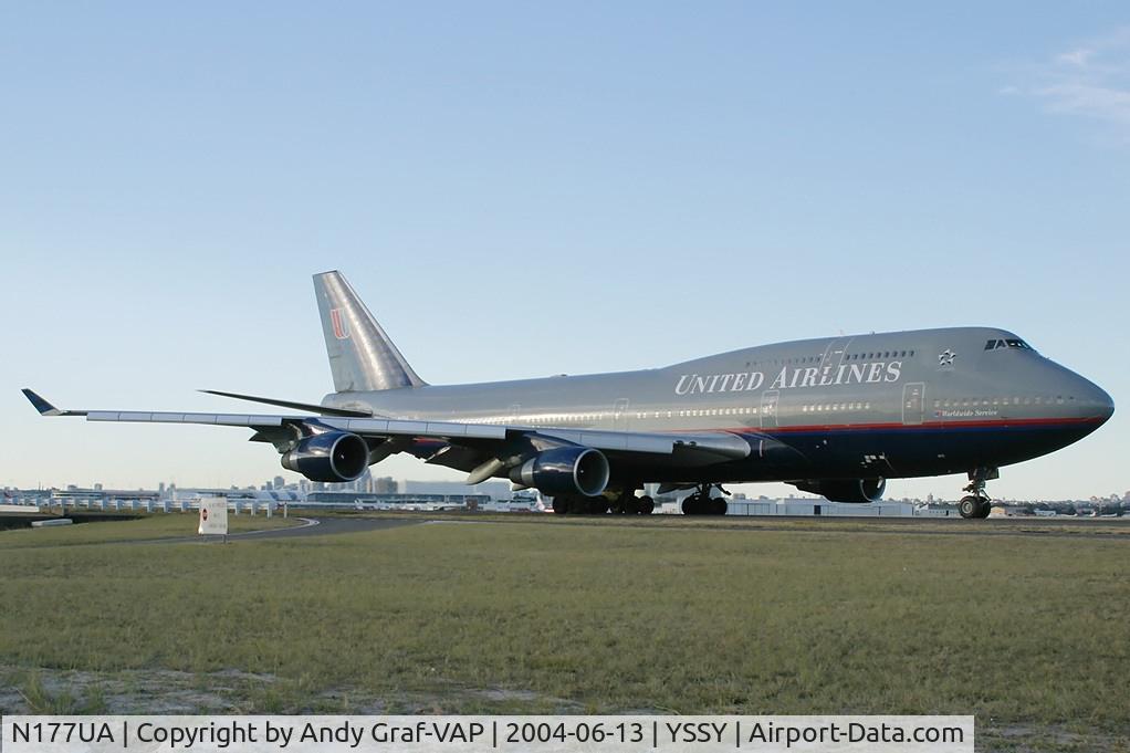 N177UA, 1990 Boeing 747-422 C/N 24384, United Airlines 747-400