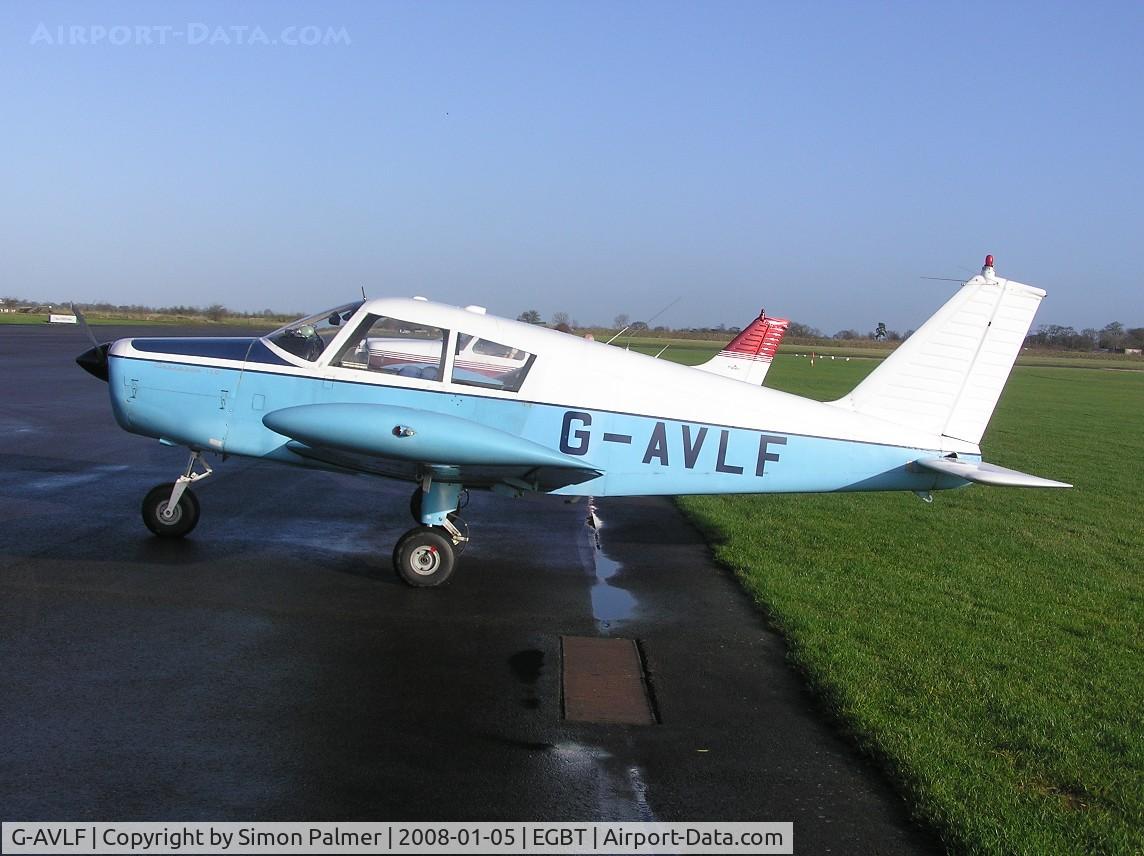 G-AVLF, 1967 Piper PA-28-140 Cherokee C/N 28-23268, Cherokere 140 visiting Turweston