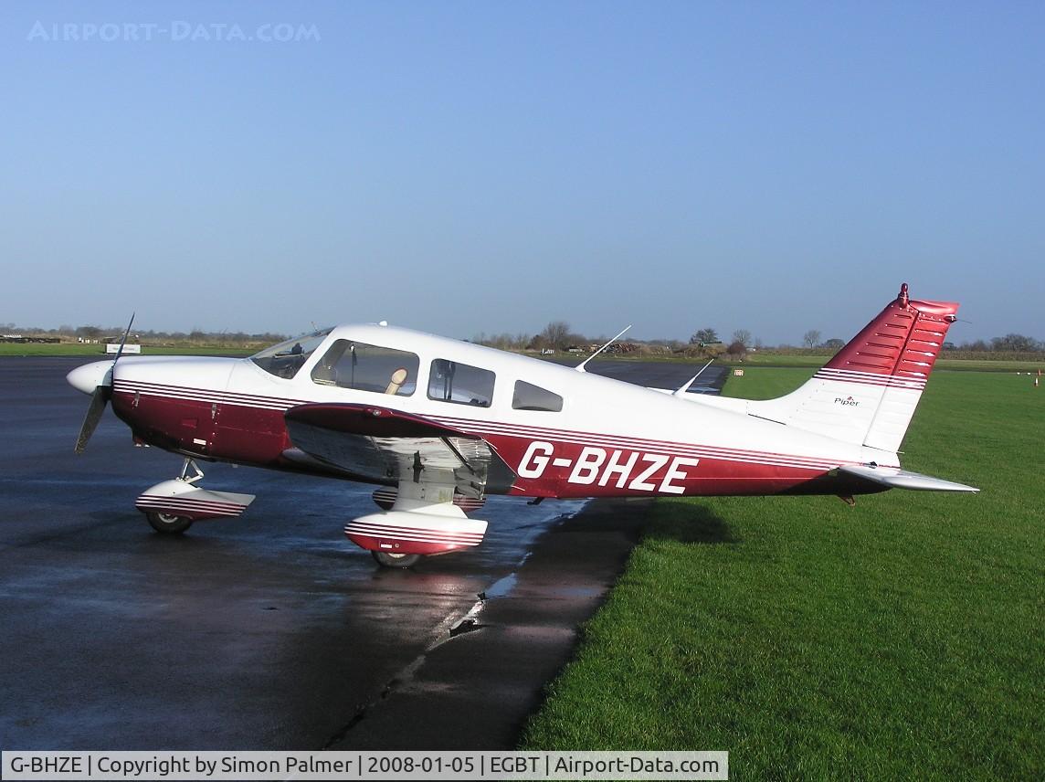 G-BHZE, 1978 Piper PA-28-181 Cherokee Archer II C/N 28-7890291, PA28 visiting Turweston