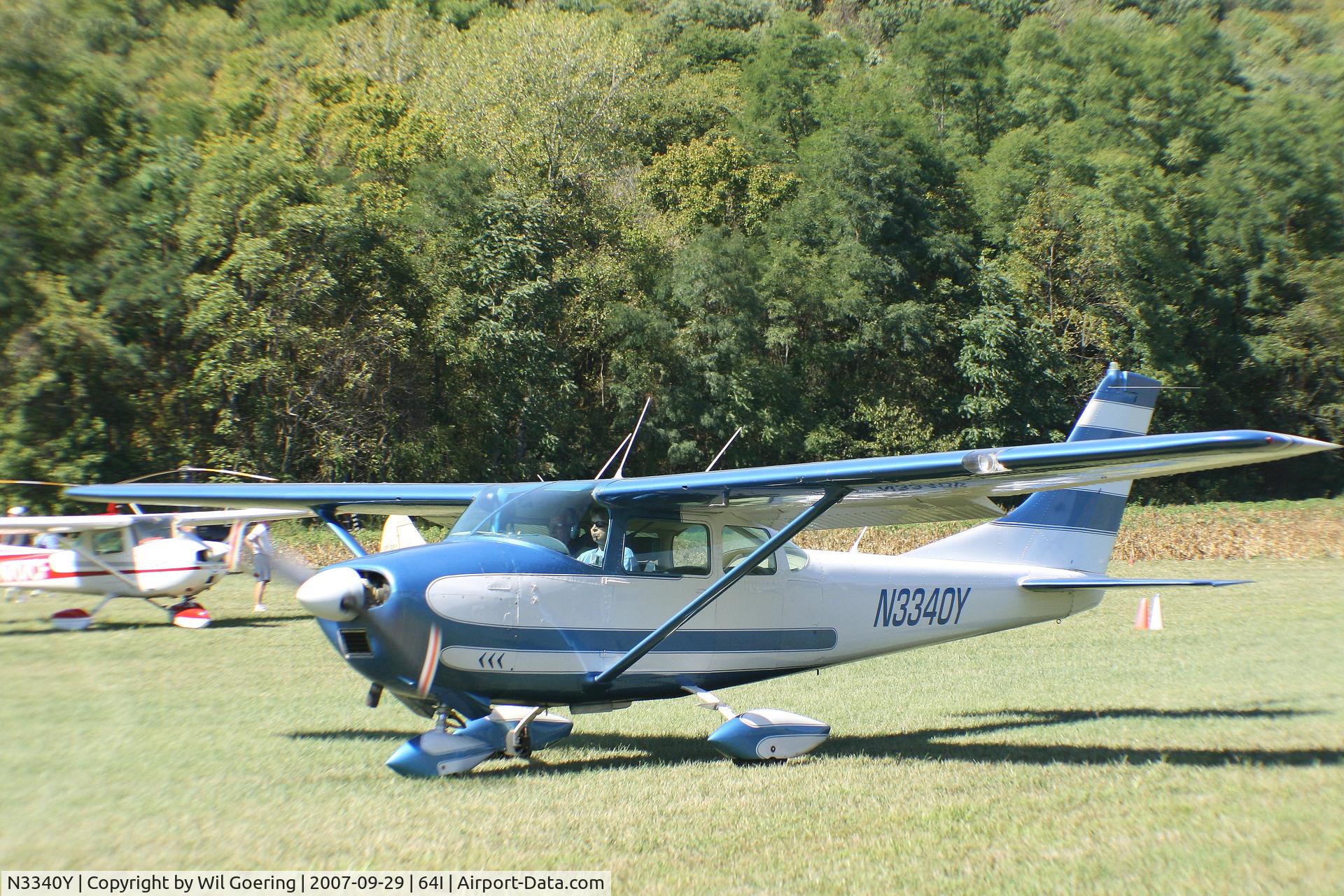 N3340Y, 1962 Cessna 182E Skylane C/N 18254340, Lee Bottom Fly-in 2007