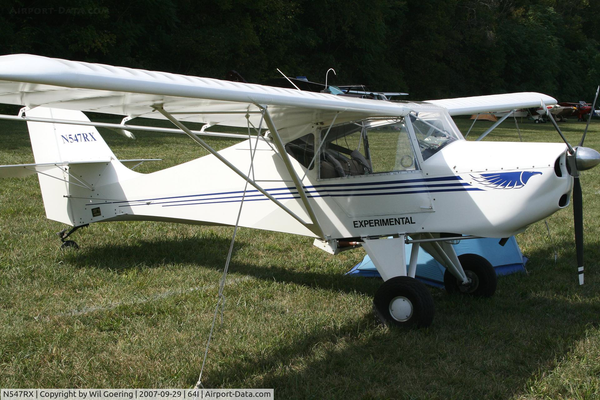 N547RX, 2005 Avid C C/N 547, Lee Bottom Fly-in 2007