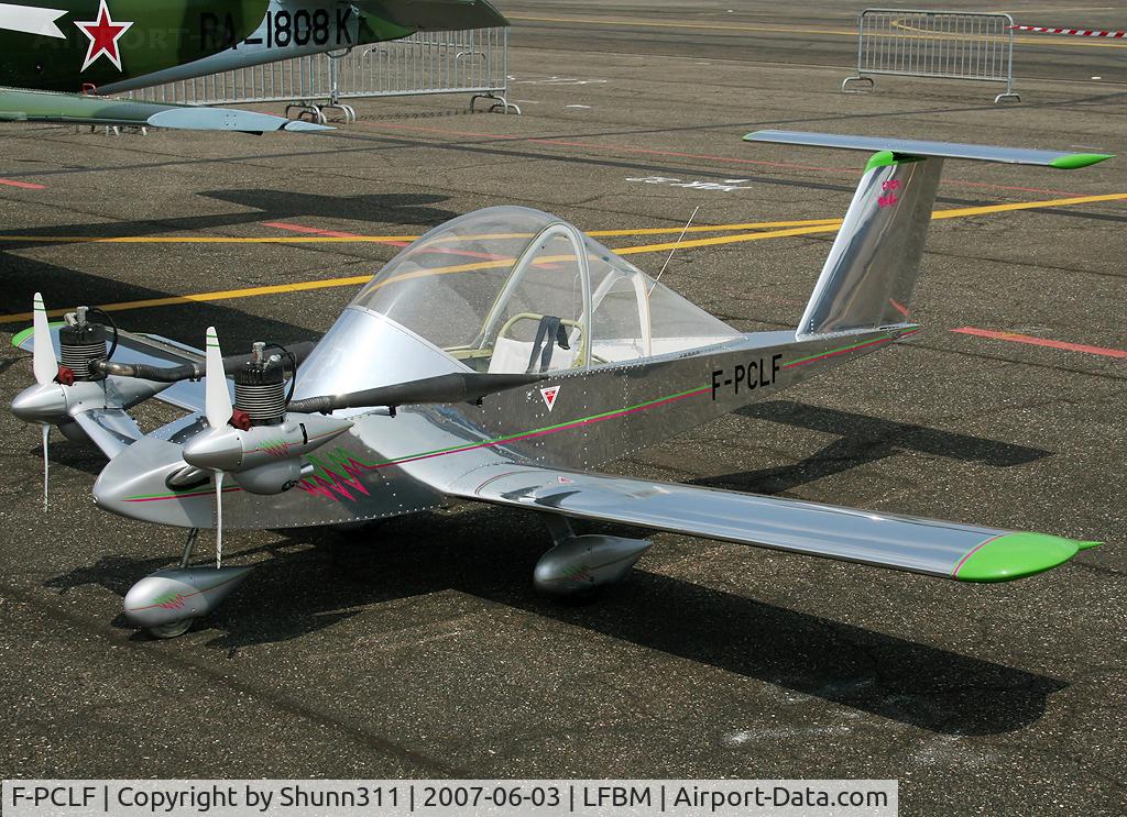 F-PCLF, 1996 Colomban MC-15 Cri-Cri (Cricket) C/N 533, Displayed during LFBM Airshow 2007