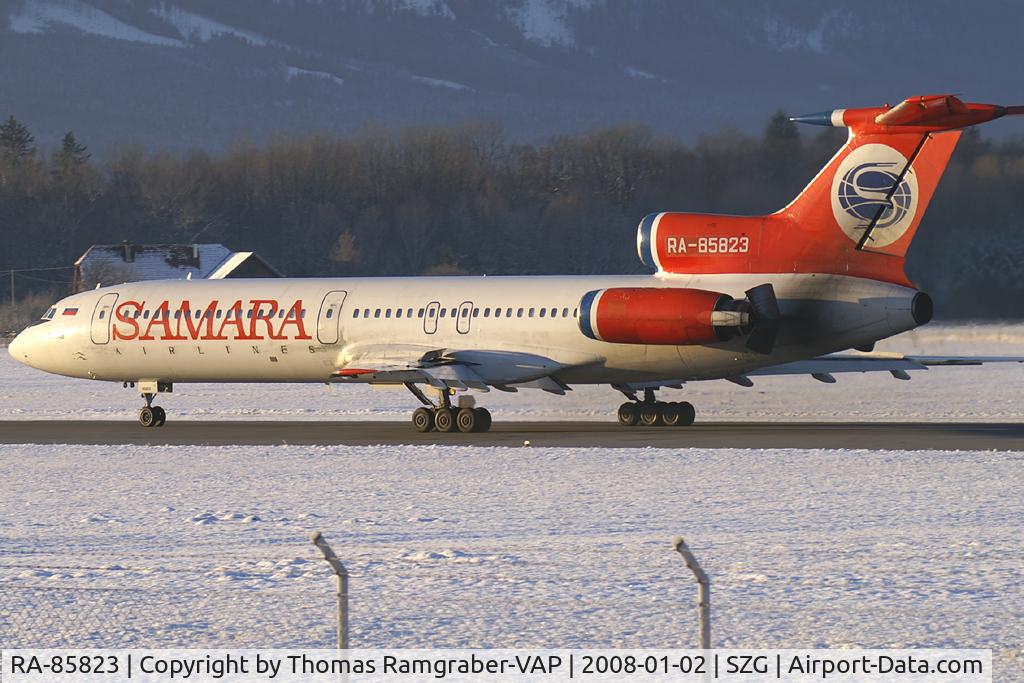 RA-85823, 1988 Tupolev Tu-154M C/N 88A775, Samara Airlines Tupolev 154