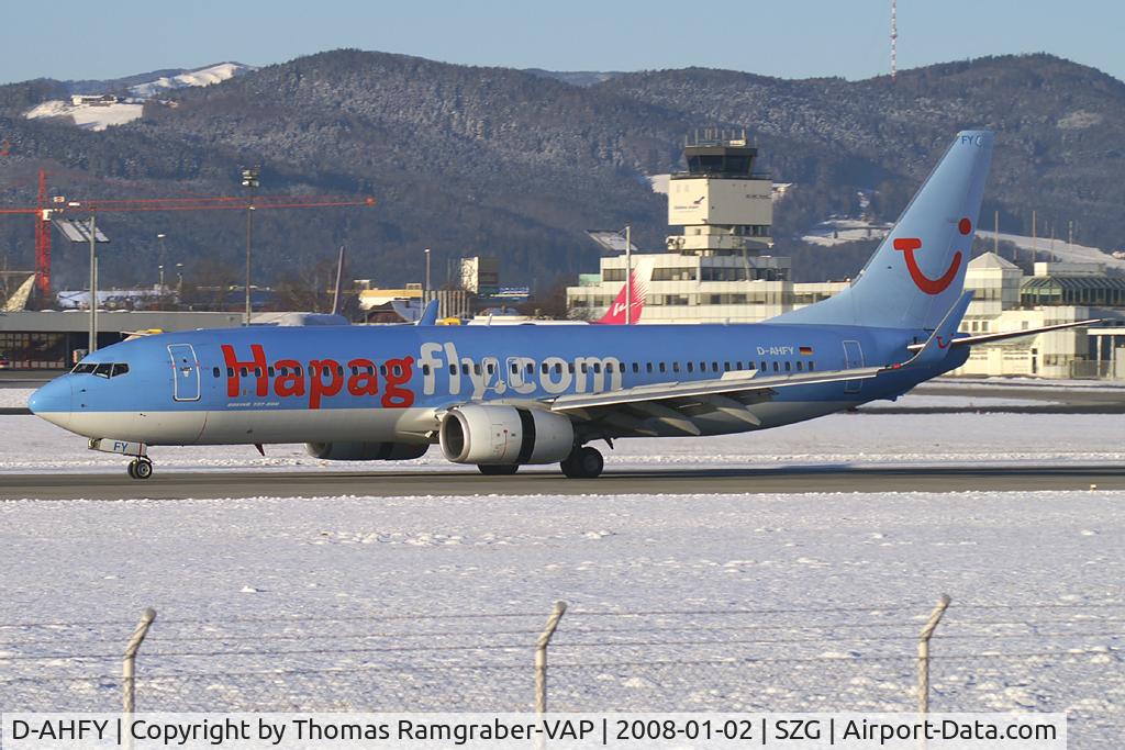 D-AHFY, 2001 Boeing 737-8K5 C/N 30417, Hapagfly Boeing 737-800