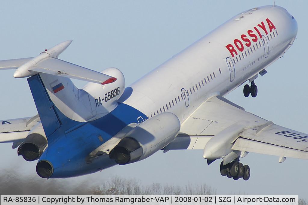RA-85836, 1998 Tupolev Tu-154M C/N 98A1018, Pulkovo Airlines Tupolev 154