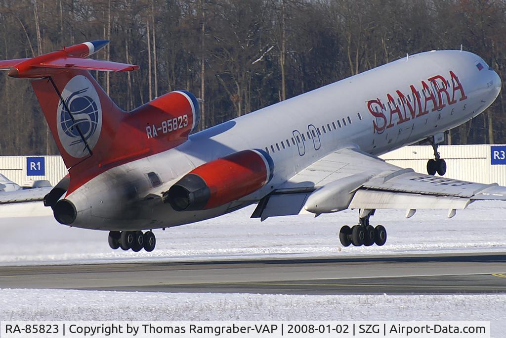 RA-85823, 1988 Tupolev Tu-154M C/N 88A775, Samara Airlines Tupolev 154