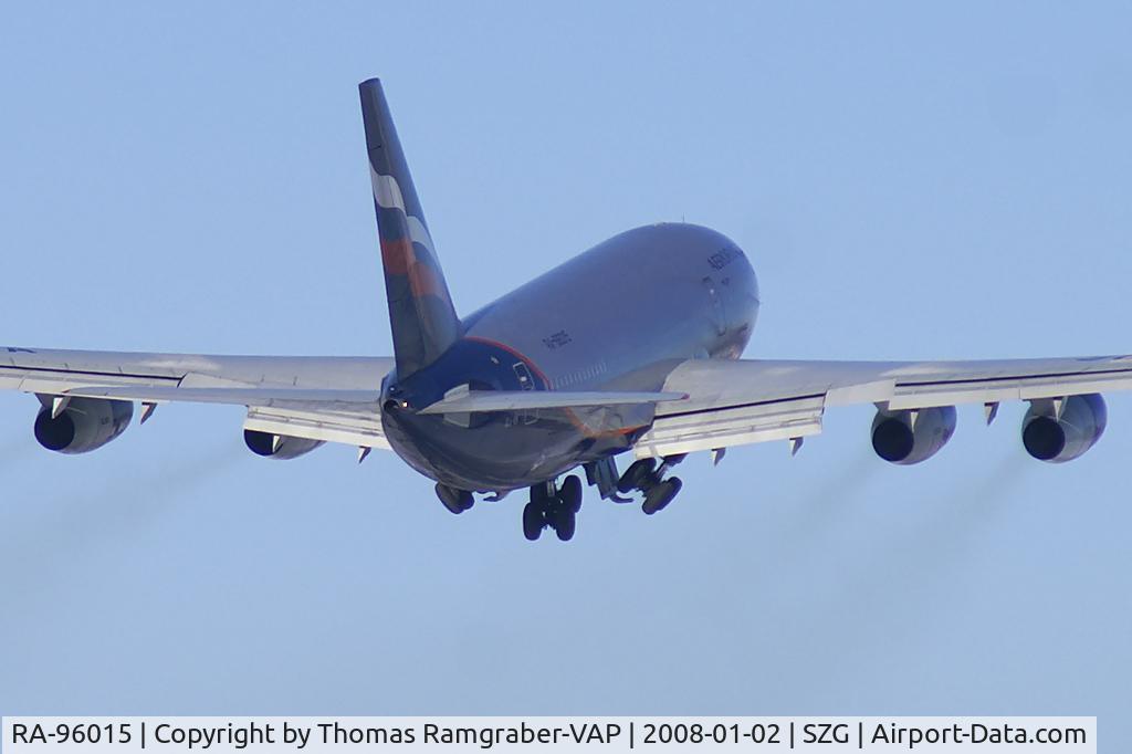 RA-96015, 1995 Ilyushin Il-96-300 C/N 74393201012, Aeroflot - Russian International Airlines Ilyushin 96