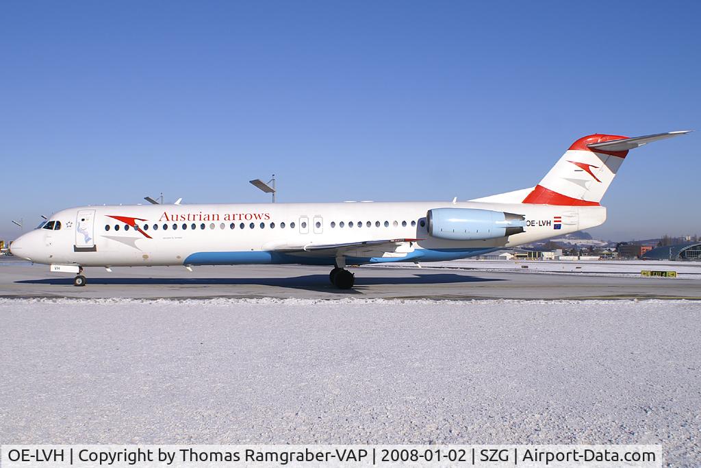 OE-LVH, 1993 Fokker 100 (F-28-0100) C/N 11456, Austrian Arrows Fokker 100