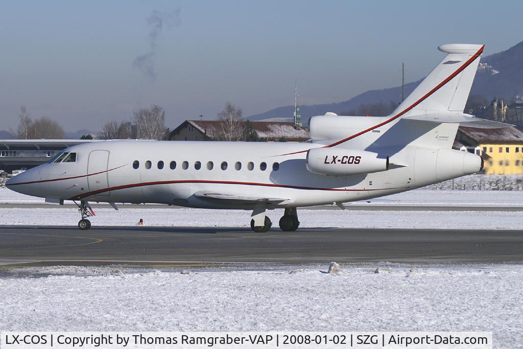 LX-COS, 1997 Dassault Falcon 900B C/N 159, Global Jet Luxembourg Dassault Falcon 900