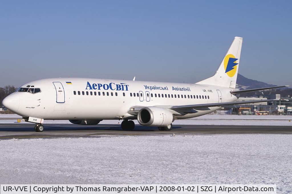 UR-VVE, 1989 Boeing 737-448 C/N 24521, AeroSvit Airlines Boeing 737-400
