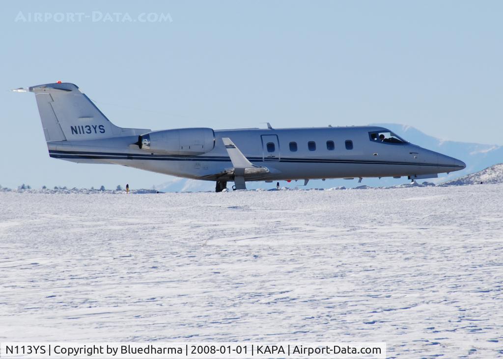 N113YS, 1982 Gates Learjet 55 C/N 071, Cleared for Takeoff on 17L