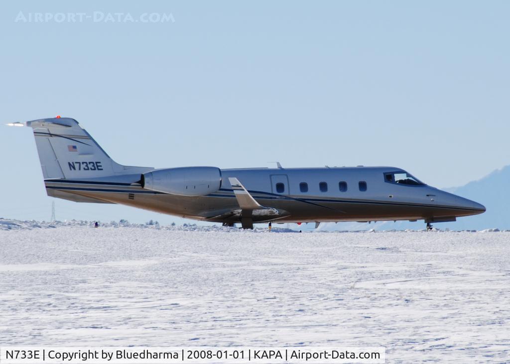 N733E, 1982 Gates Learjet 55 C/N 057, Cleared for takeoff on 17L